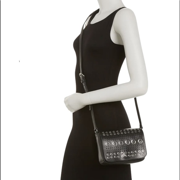 Etiene Aigner Chrissie Leather Crossbody Bag - Picture 2 of 10